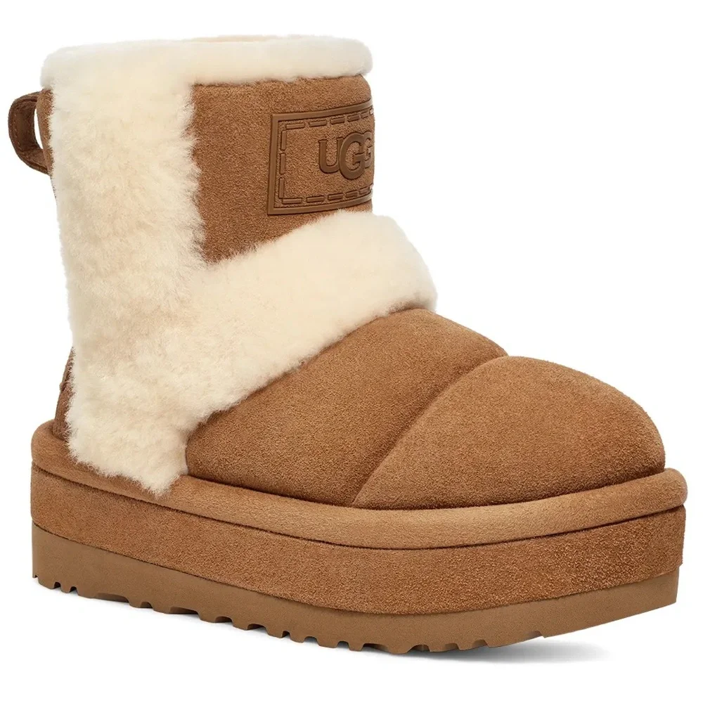 UGG Classic Chillapeak Genuine Shearling Trimmed Boot - Picture 2 of 9